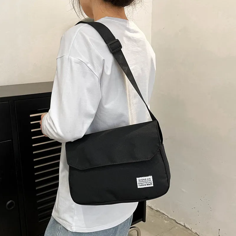 Unisex, Crossbody Shoulder casual bag with a flap cover