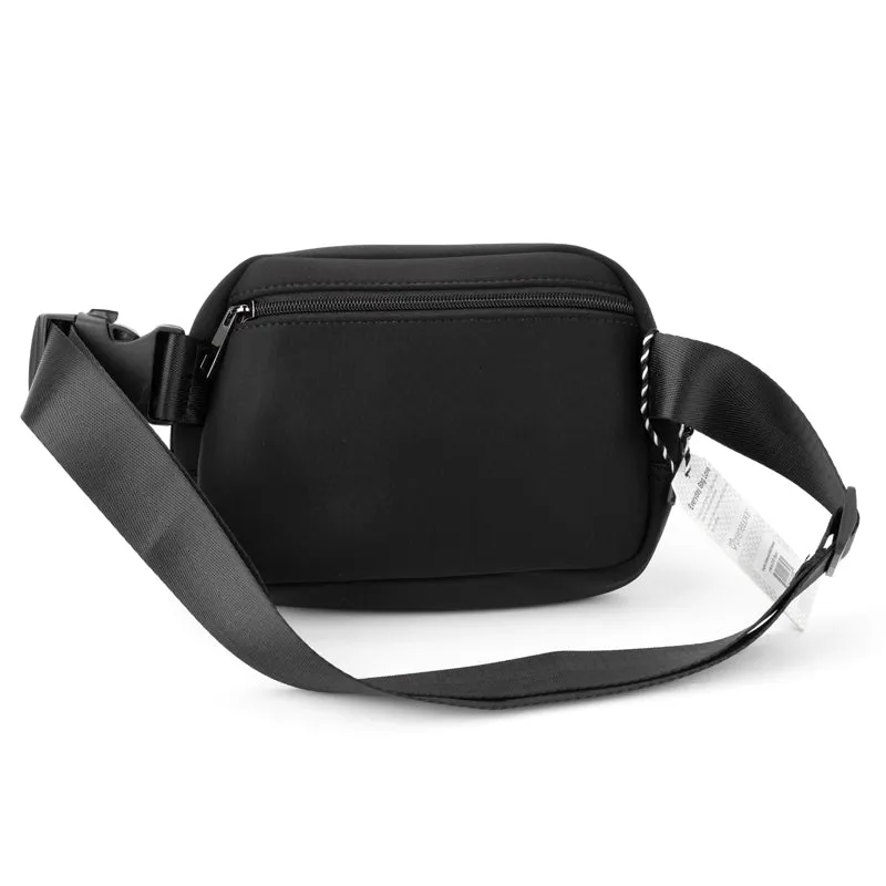 Vaughan Woven Belt/Crossbody Bag  - Black