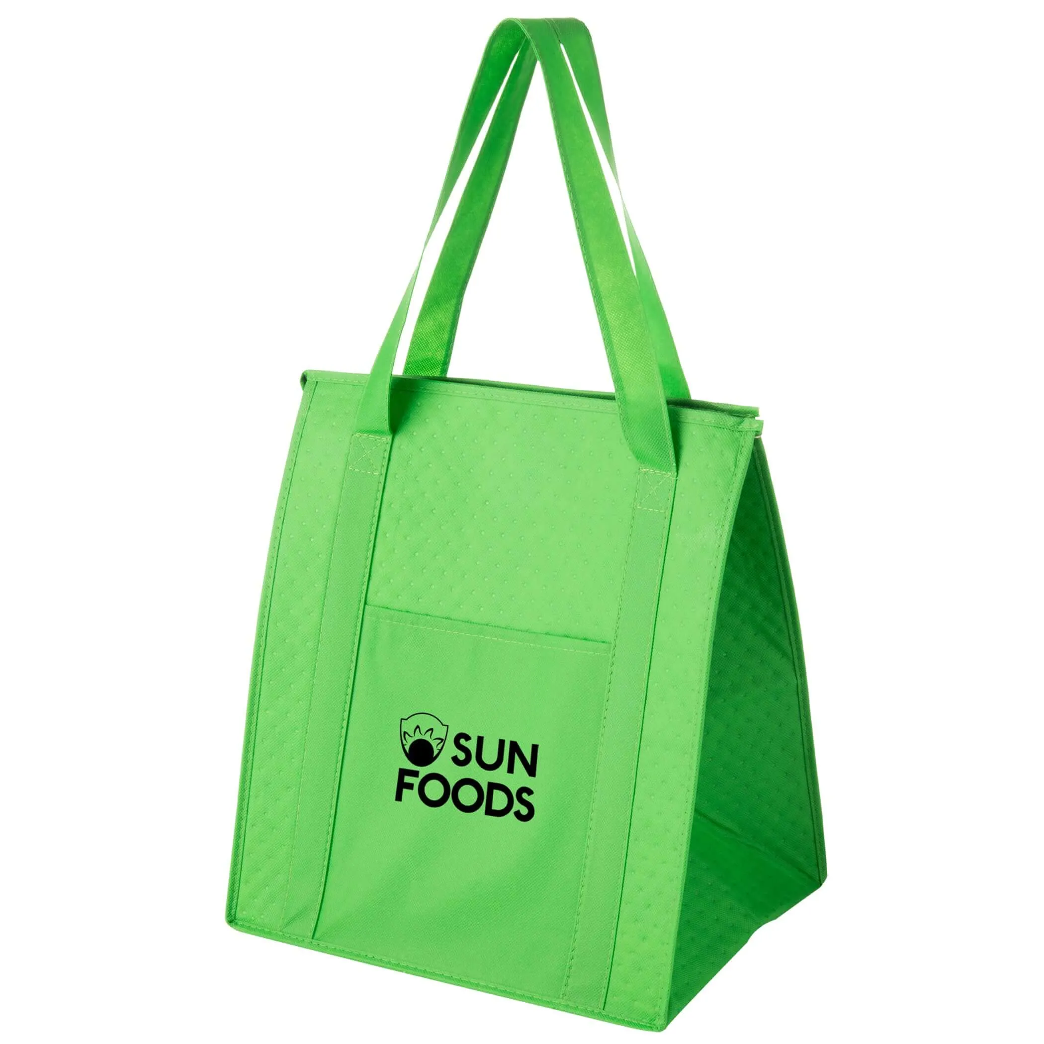 Wholesale INSULATED NON-WOVEN GROCERY TOTE BAG AND POLY BOARD INSERT - Y2KC1315