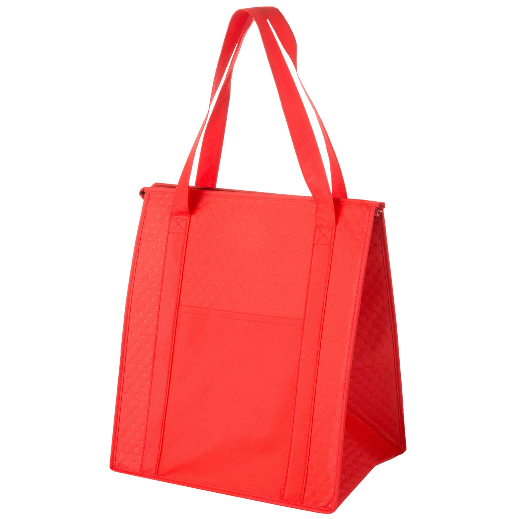 Wholesale INSULATED NON-WOVEN GROCERY TOTE BAG AND POLY BOARD INSERT - Y2KC1315