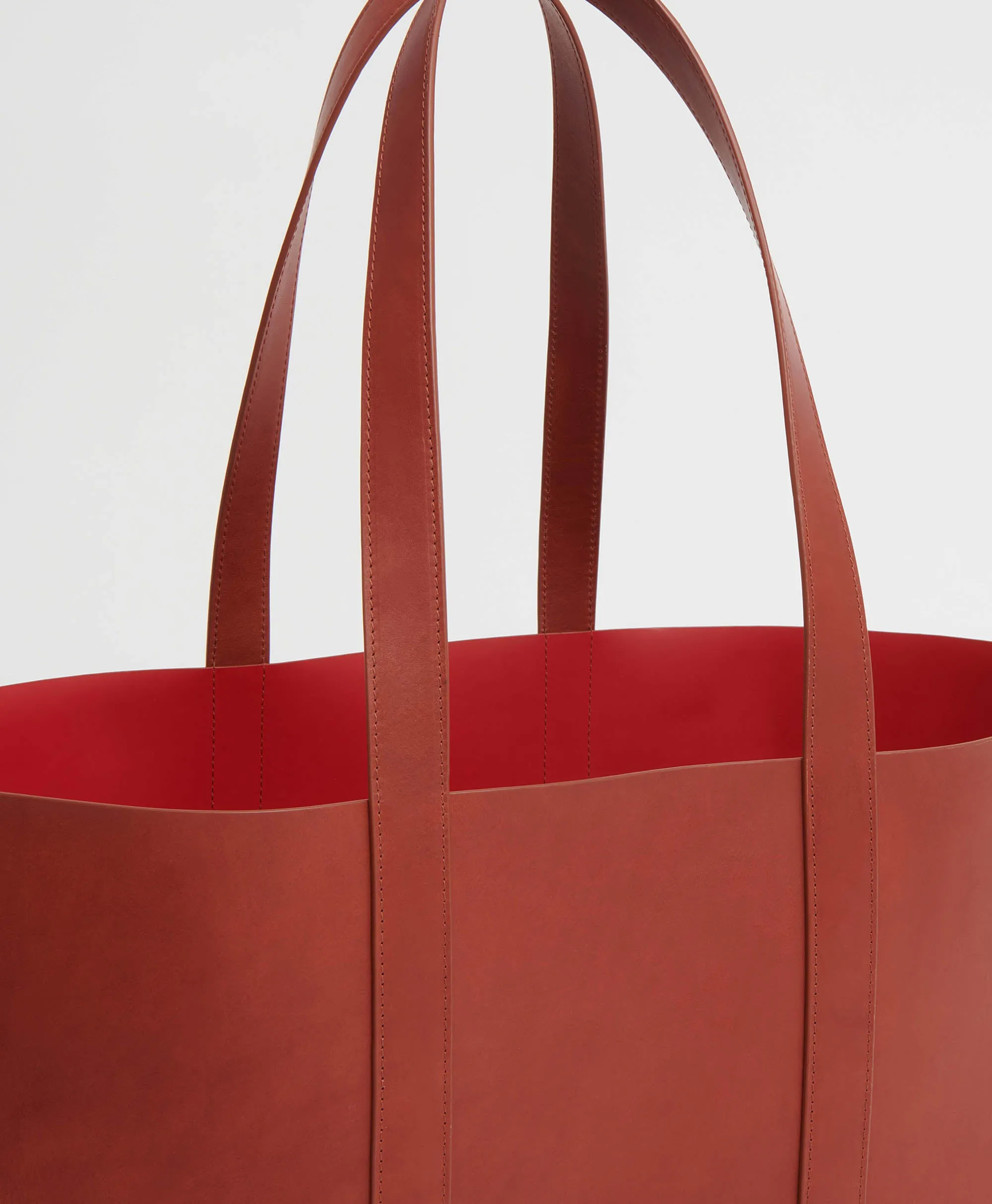 Xl Tote - Brandy/Flamma